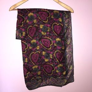 Vintage 70’s silk scarf